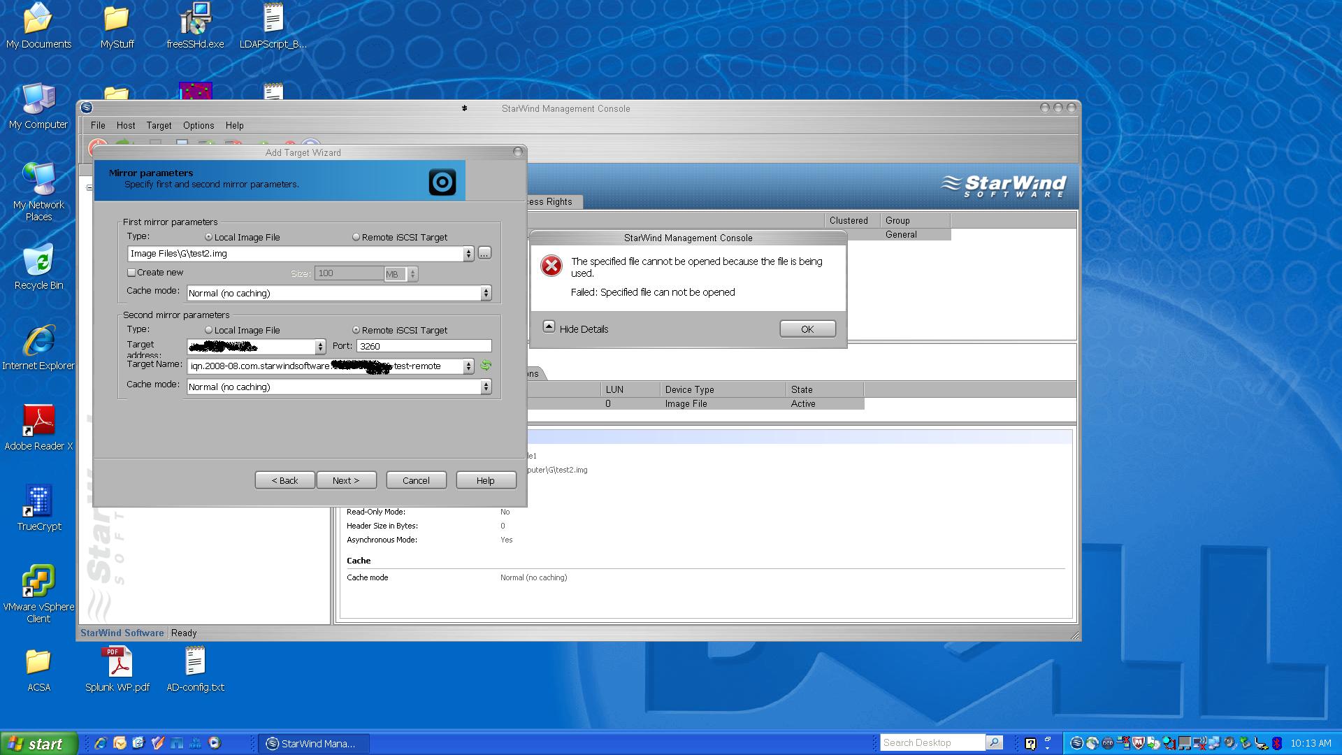 starwind mirrior error.JPG