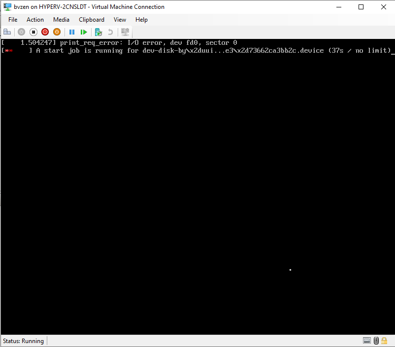Hyper V SLES 5 sda1 boot attempt.png